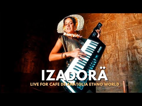 IZADORÄ playing Nuba at Philae [Isis] Temple, Egypt for Cafe De Anatolia