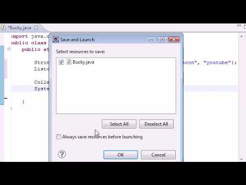 Intermediate Java Tutorial   9  - Collections Method sort