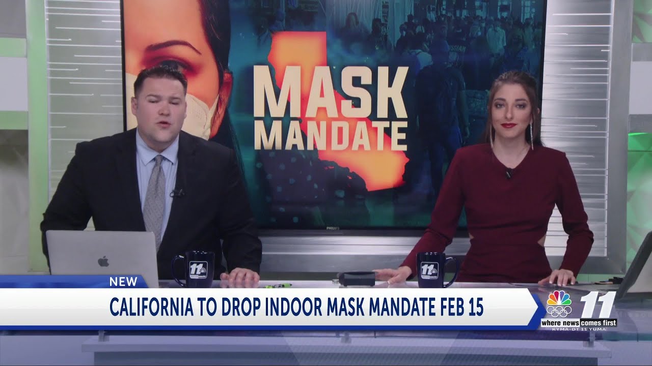 California to lift indoor mask mandate starting February 15 - YouTube
