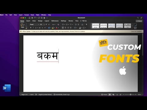 Custom Font For