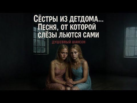 СЛЁЗЫ на глазах… ШАНСОН про сестёр из детдома