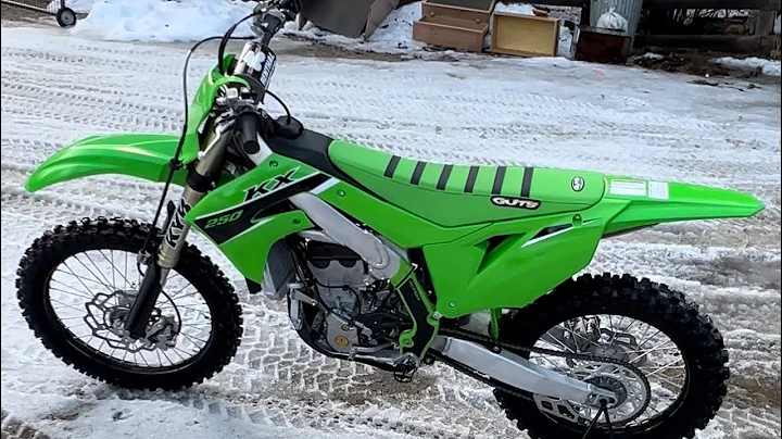 2023 Kawasaki kx250 first start #kawasaki #motocross #kx250f #kx250 #supercross