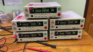KIKUSUI TOS7200, Insulation Resistance Testing.