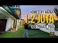 RM 1.2 Juta, Homestay ada private pool Sesantai Homestay di Nusajaya Johor