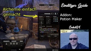 Potion Maker ESO Addon – Explained in German | Demo, Installation & Setup
