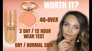 FULL REVIEW (& tips) of the NEW CHARLOTTE TILBURY AIRBRUSH FLAWLESS FINISH FOUNDATION & MAGIC VANISH