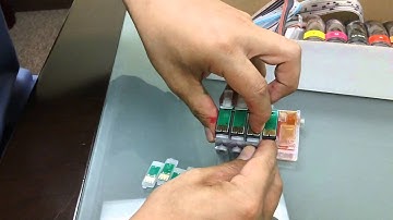 How to Remove Reset Button Chip on Continuous Ink System CISS CIS System