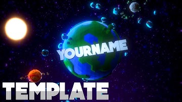 [BLENDER ONLY] SPACE INTRO TEMPLATE #30 + How to Render