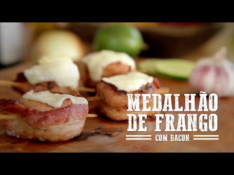 Medalhão de Frango com Bacon I Churrasqueadas