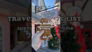 Christmas Village Solvang, California