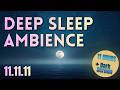 11 Hours Deep Sleep Ambience for Stress Relief | Dark Screen After 4 Minutes | Night Exhale Sound