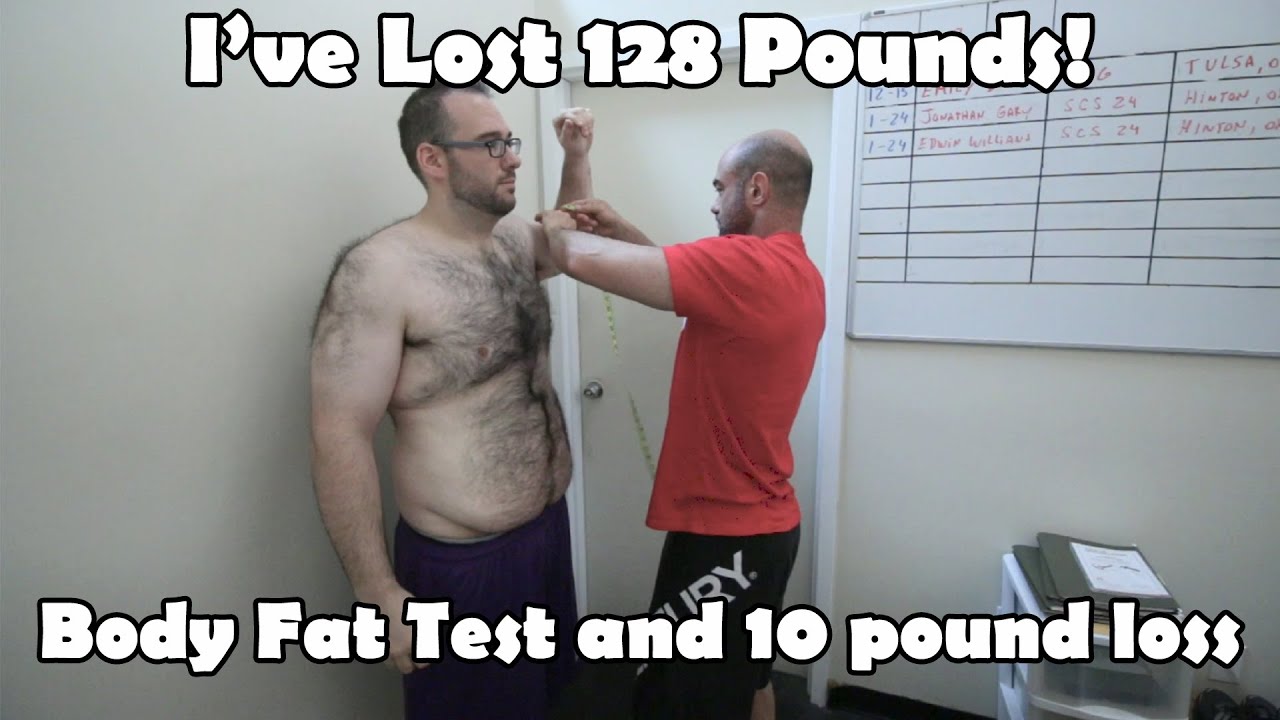 Down 128 Pounds, American Top Team, Body Fat Test YouTube