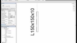 Revit Structure Tutorial - Editing Angle and Channel Sections.wmv