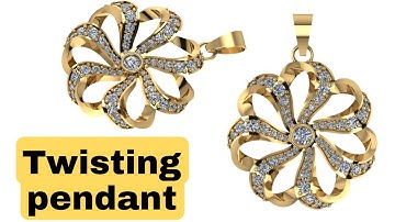 Level Up Your Skills with this Twisting Pendant 3D Modeling Tutorial/01