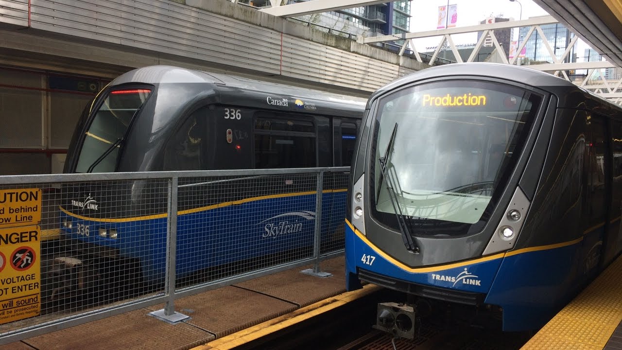 Skytrain's At Stadiuim-Chinatown Station