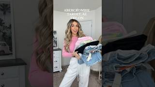 Casual Chic Haul: Abercrombie, Target, &amp; American Eagle Try-On! 💁‍♀️👗