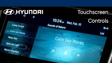 Touchscreen Controls | Hyundai