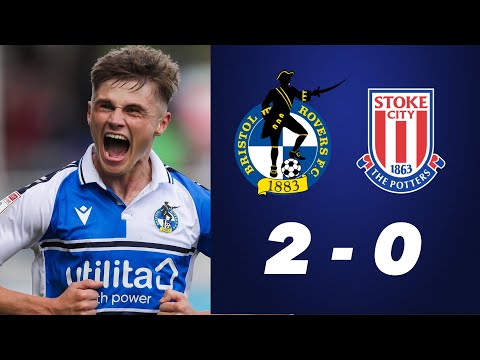 Bristol Rovers vs Stoke City (2-0) | GREAT WAY TO END PRE SEASON!