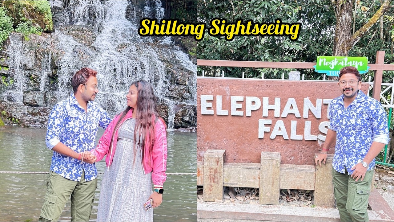 পর্ব-৯ || Shillong Wards lake || Cherry Blossom❤️😍 || Laitlum Canyons Meghalay || Elephant Falls