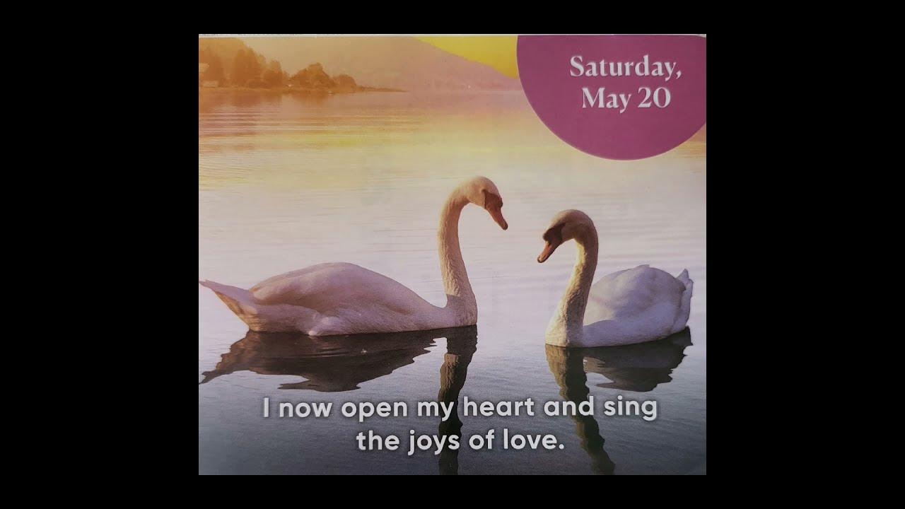 Today's Louise Hay calendar affirmation 5/20/23 YouTube