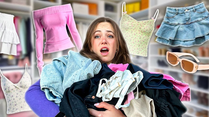 TRI EXTRÊME de mon DRESSING - j'en ai beaucoup trop...
