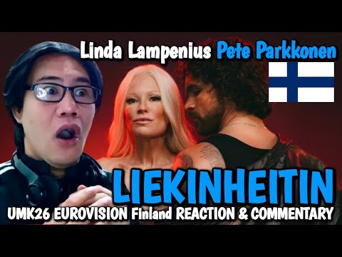 Linda Lampenius x Pete Parkkonen – Liekinheitin (music video) // UMK26 REACTION