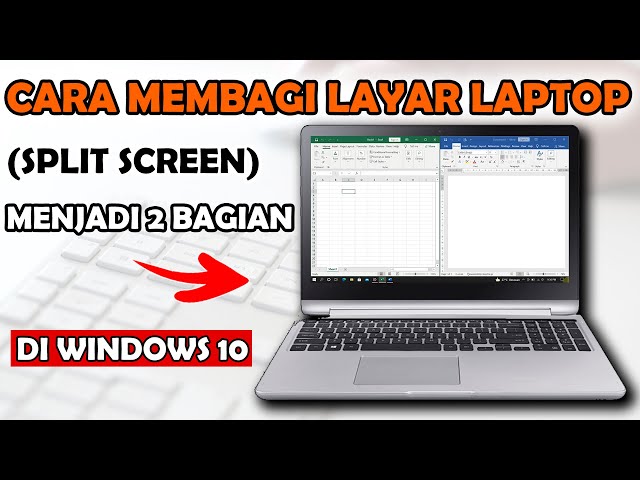 cara membuat dua layar di laptop