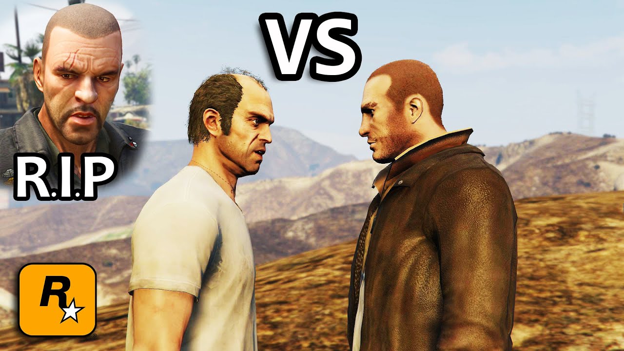 What If Trevor Killed Niko Bellic instead of Johnny K ? #gta5 #gtav #w