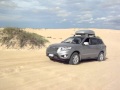 Hyundai Santa Fe Offroad Driving On Sand