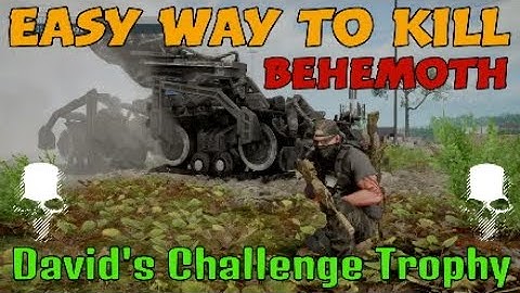 Ghost Recon Breakpoint: Easy Way to kill Behemoth - David
