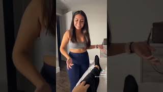 Sit on my leg challenge this time #shorts