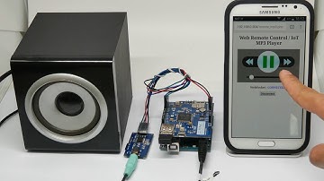Web-based MP3 Player with PHPoC WiFi Shield for Arduino