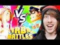 IAMSANNA VS HYPER! [Reaction] Roblox RB Battles Championship