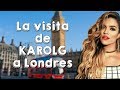 La visita de Karol G a la ciudad de Londres