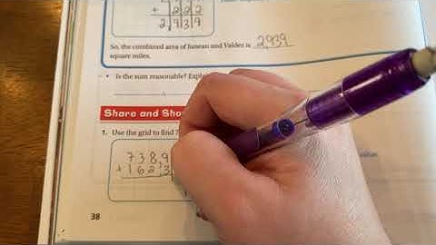 Go Math: 1.6 Add Whole Numbers