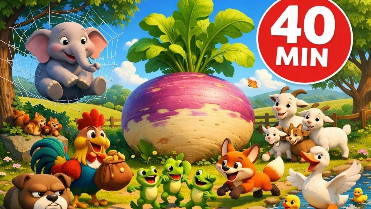 Colaj 40 MIN cu Cele Mai Frumoase Melodii pentru Copii Povești Clasice & Cântece TraLaPici