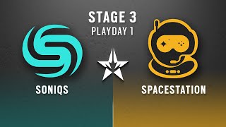 Soniqs vs Spacestation \/\/ North American League 2022 - Stage 3 - Playday #1