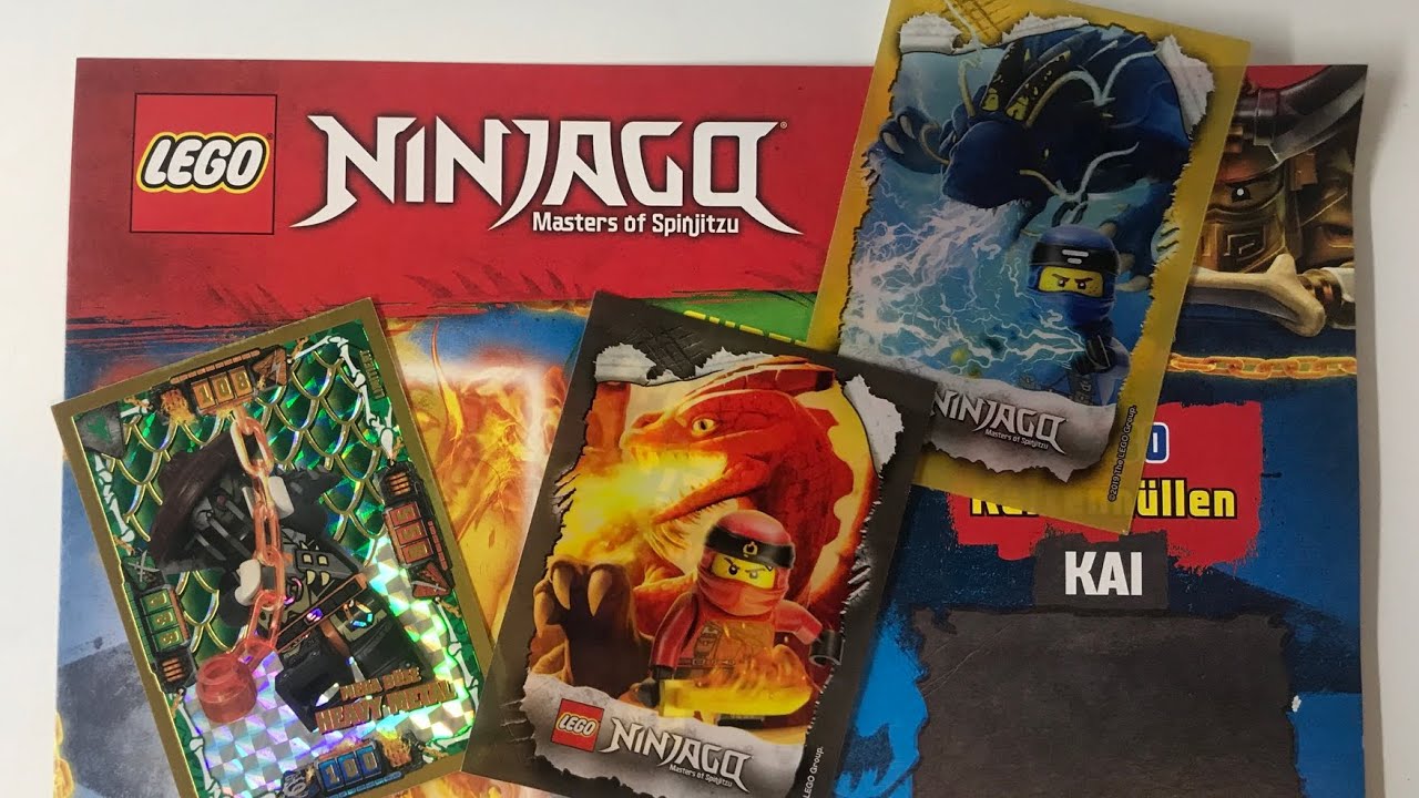 Lego Ninjago Series 4 Trading Card Game Extra Pack Le22 Limited Edition