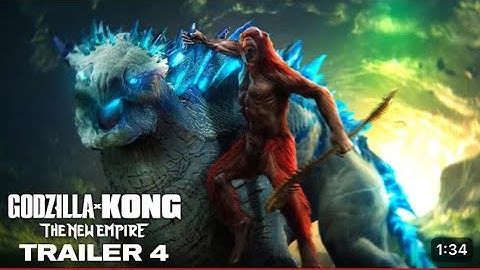 GODZILLA X KONG THE NEW EMPIRE "Godzilla Tail Whips Skar King" Trailer (NEW 2024)