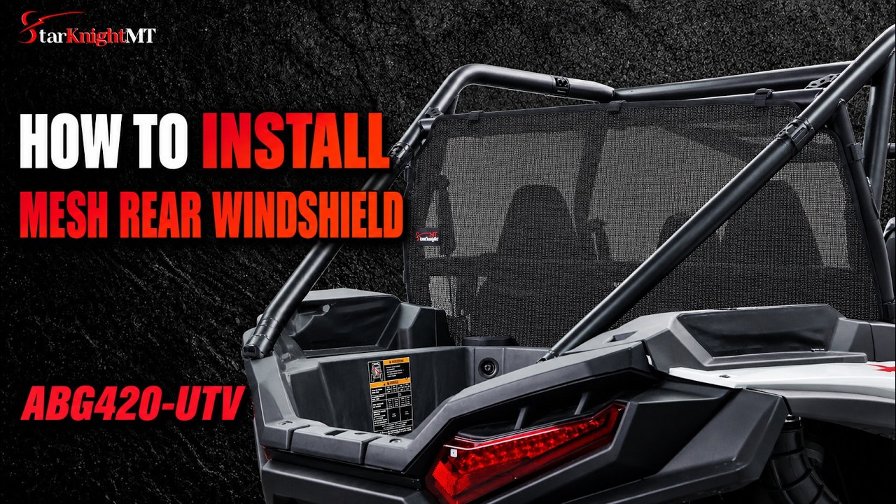 ABG420-UTV installation video