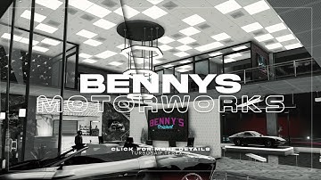 [MLO] Bennys Luxury Motorworks V1 FiveM GTA 5 RP Interior
