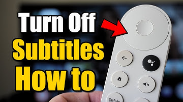 How to Turn Off Subtitles on Chromecast (Google TV)