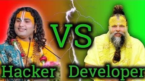 When Hacker Meets Developer | Premanand Maharaj Vs Aniruddhacharya Maharaj.