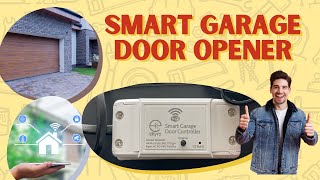 Highly Compatible, Easy to Install and Use eKyro Smart Garage Door Opener Unboxing and Installation