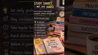 study motivation #achieveyourgoals #study tips#effective study