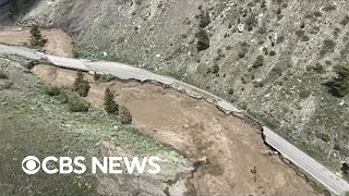 Yellowstone flooding washes out roads, prompts evacuations