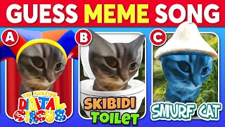 GUESS MEME & WHO'S SINGING 🎤🎵 🔥| Chipi Chipi Chapa Chapa Cat, The Amazing Digital Circus, Tenge Song by fastQUIZ 18,527 views 1 month ago 14 minutes, 15 seconds
