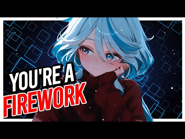 Nightcore -   Firework [ Rock Cover ] ( Lyrics )