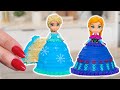 Smallest Frozen Sister Cakes! - Nerdy Nummies - Fun TINY FOOD!