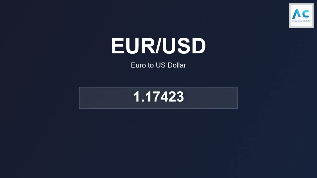 EUR to USD Today   Euro vs US Dollar   5 October 2025   EUR Rising 📈 USD Falling 1